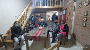 Reunión de concejales de María Grande