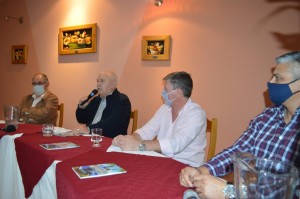 Rezzet presentó su libro sobre Termas