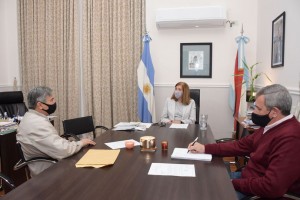 La Ministra Romero recibió a Grosso