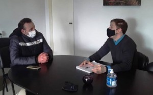 Ruiz se reunió con funcionario provincial