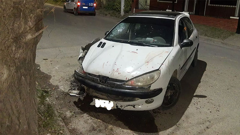 Rompió el auto y se lo retuvieron.