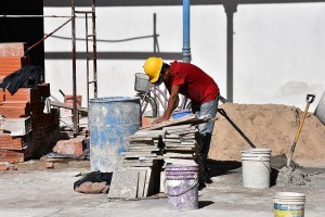 Obras en escuelas.