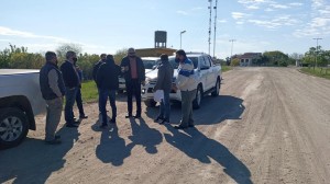 Reunión por el mejorado del camino a Puerto Curtiembre