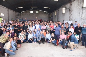 Galimberti reunió a la tropa