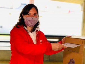 Varisco emitió su voto en Paraná