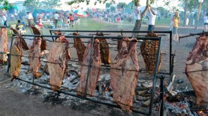 Costillar a la estaca en Tabossi