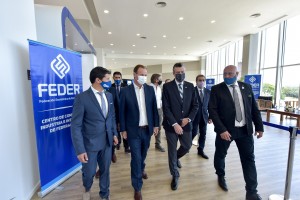 En el acto del 81° Aniversario de la Federación Económica de Entre Ríos.