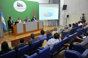 Ballay, presentó el proyecto de presupuesto.