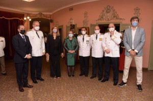 Ceremonia de egresados de la LXXXIII Promoción de Oficiales ayudantes y entrega de sables a Comisarios Generales.