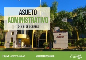 Asueto Administrativo en Cerrito