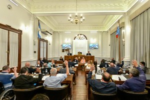 Sesionó la Cámara alta.