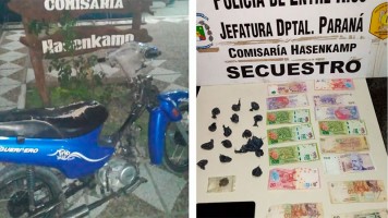Secuestraron marihuana en el ingreso a Hasenkamp
