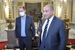 Bordet gestionó ante Manzur apoyo nacional para los productores entrerrianos.