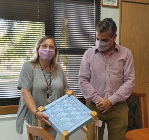 La ministra visitó Cerrito