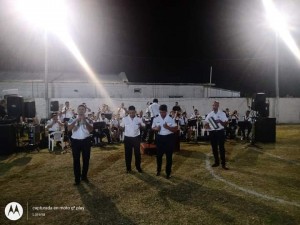 Actuó la Banda de Música de la Policía de Entre Ríos