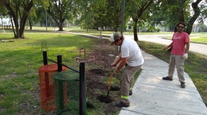 Plaza de Pueblo Moreno.