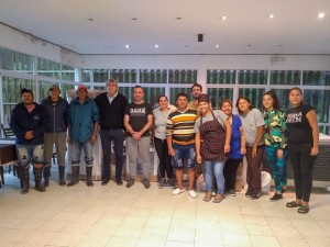 Entrega de herramientas a la Cooperativa Karú Pirá de Brugo