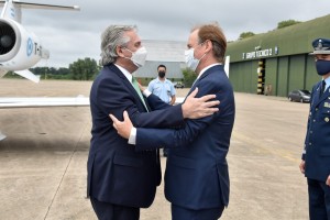 Bordet recibió al Presidnete Fernández