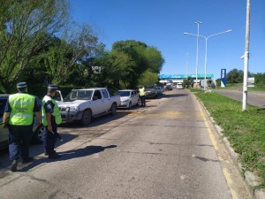 Fuerte operativo de seguridad tras la fiesta de disfraces