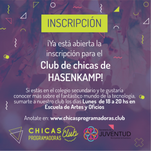 Club de chicas programadoras