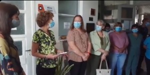 Merecido homenaje al personal de salud en Cerrito