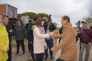 Bordet entregó viviendas sociales en Tabossi