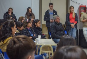 Kloss participó de la jornada en Hasenkamp