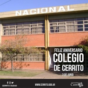 El Colegio de Cerrito cumple 57 años