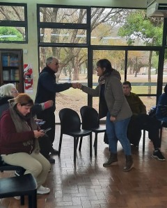 Funcionaria del Ministerio de Trabajo de la Nación visitó Cerrito