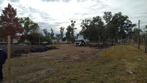 La obra de la escuela es financiada por la provincia