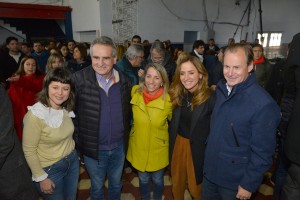 Rossi y Bordet encabezaron el acto de la Militancia en Concepción del Uruguay