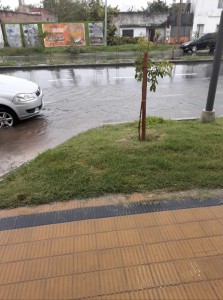 La lluvia trae consecuencias