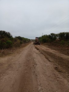 El mantenimiento de los caminos rurales es salida de la producción