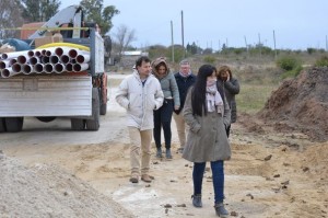 Obra de cloacas para María Grande