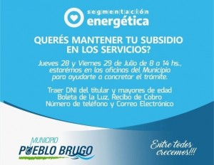 Ayuda a vecinos para completar el formulario de la Segmentación Energética