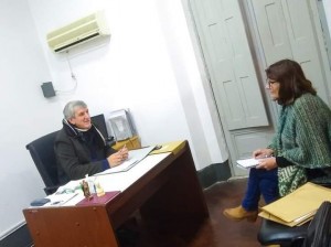 Kloss recibió a Corona