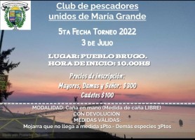 Pesca en Pueblo Brugo