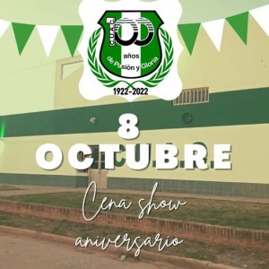 Cena show aniversario de Unión Agrarios Cerrito