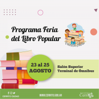 Feria del libro en Cerrito