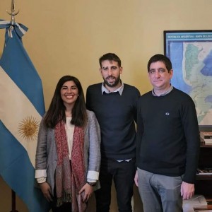 Kisser realiza gestiones en Buenos Aires