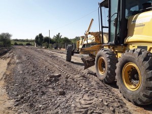 Mejorado de calles en Pueblo Brugo