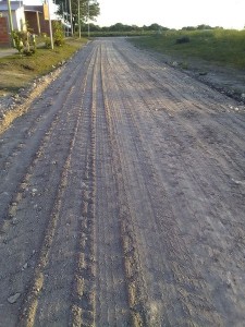 Mejoran calles de Colonia Güemes