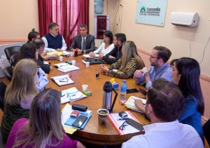 Cresto se reunió con concejales