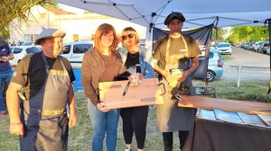La intendenta Landra recorrió cada uno de los sectores y dialogó con los participantes del festival