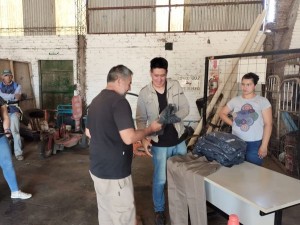 Ropa para trabajadores municipales de Piedras Blancas