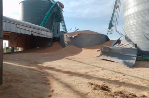 Explotó un silo cerealero en El Palenque