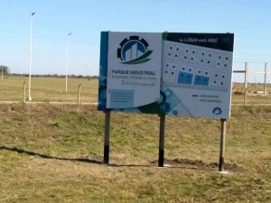 Obras para el Parque Industrial de Cerrito