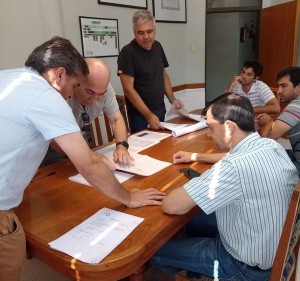 Firma del aporte no reintegrable