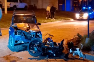 Falleció la persona que resultó herida en un accidente en Cerrito