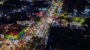 Inauguración de la semipeatonal en Santa Elena